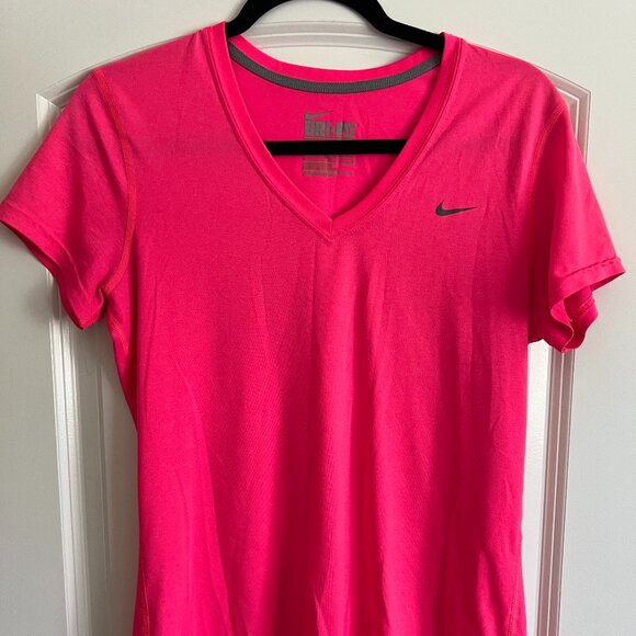 Nike Dri-Fit V-Neck Tee - Picture 1 of 4